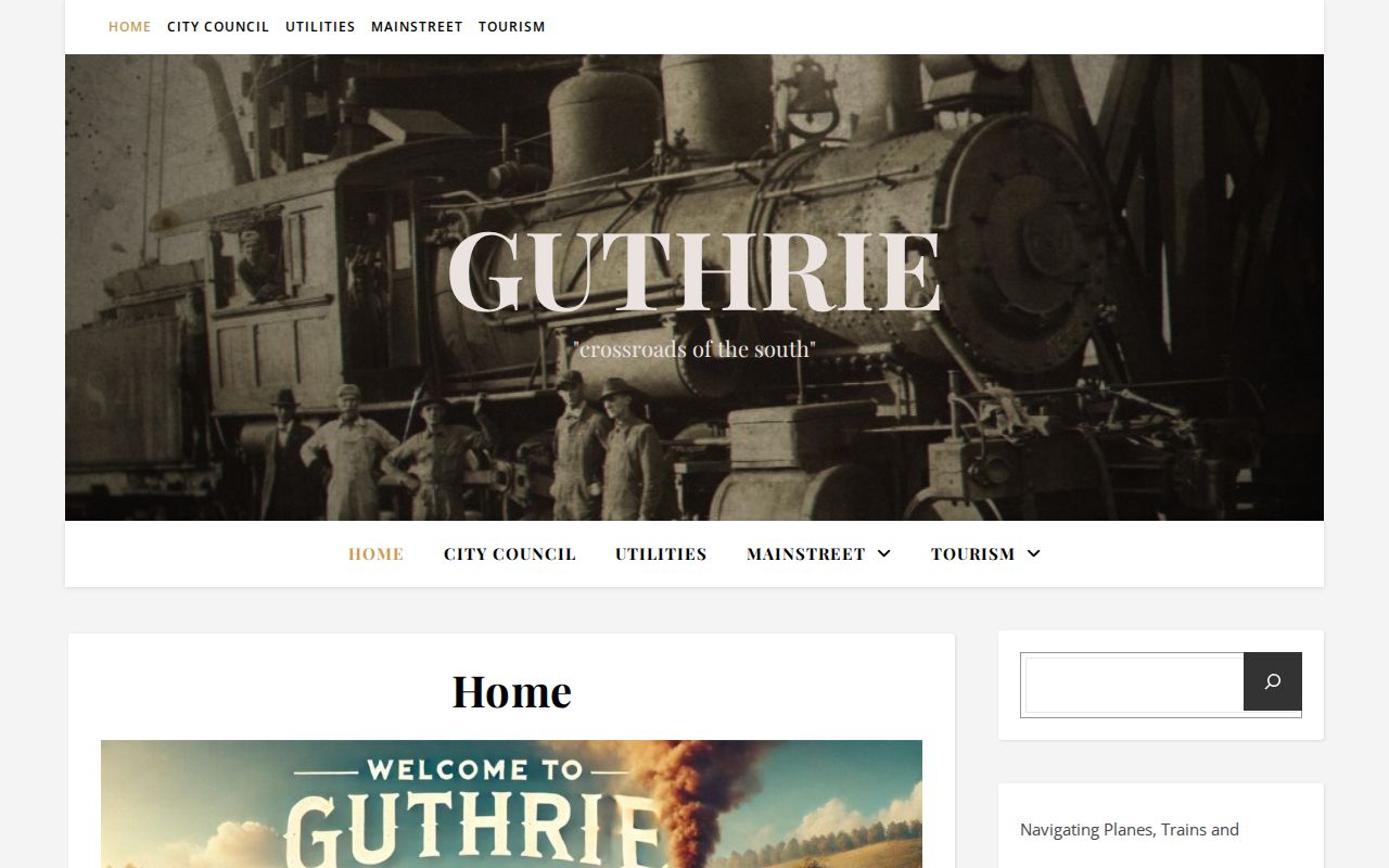 Guthrie criminal records source on the official city website