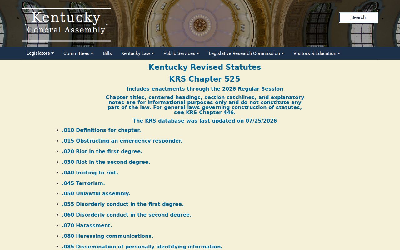 Todd County criminal records Kentucky offense classifications